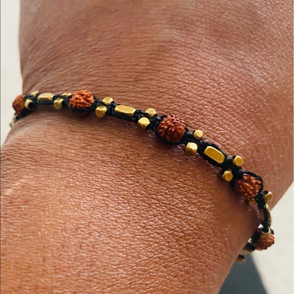 Adjustable Brass Bracelet - Picture 3 of 6